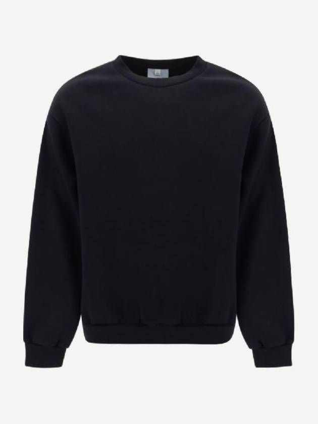 Crew Neck Sweatshirt Black - ACNE STUDIOS - BALAAN 1