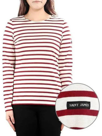 Women s Minquideum Long Sleeve T Shirt 271922 - SAINT JAMES - BALAAN 1