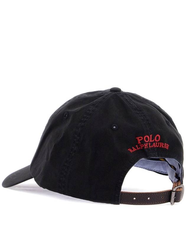 Pony Logo Classic Sport Ball Cap Black - POLO RALPH LAUREN - BALAAN 3