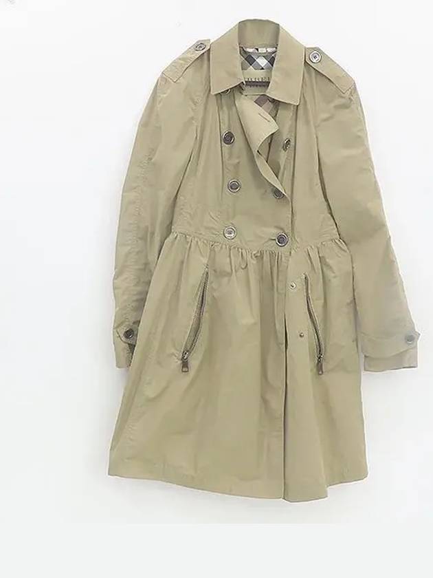 Smith Market Used Luxury BRIT Coat Women s Clothing - BURBERRY - BALAAN 1