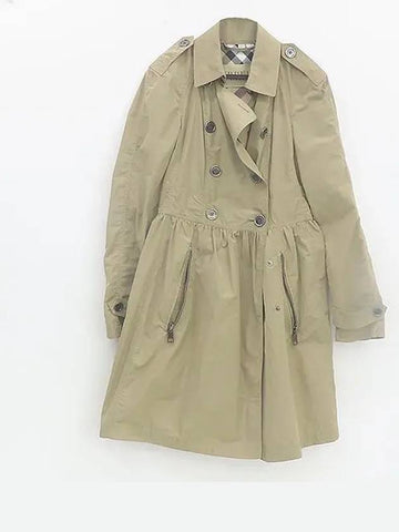 Smith Market Used Luxury BRIT Coat Women s Clothing - BURBERRY - BALAAN 1