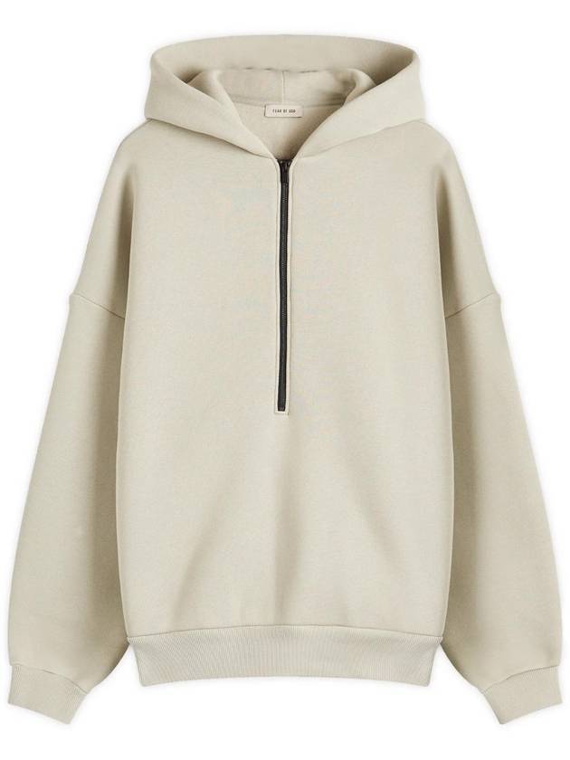 Fleece half zip hood Paris Sky - FEAR OF GOD - BALAAN 1