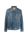 D Barcy Denim Jacket Blue - DIESEL - BALAAN 1