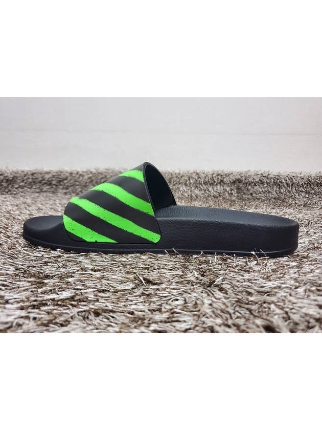 Virgil Apollo Spray Stripe Slippers 40 250 - OFF WHITE - BALAAN 6