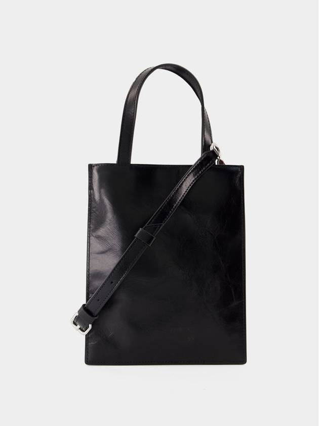 Pinch Small Shopping Bag - Alexander Wang - Leather - Black - ALEXANDER WANG - BALAAN 3