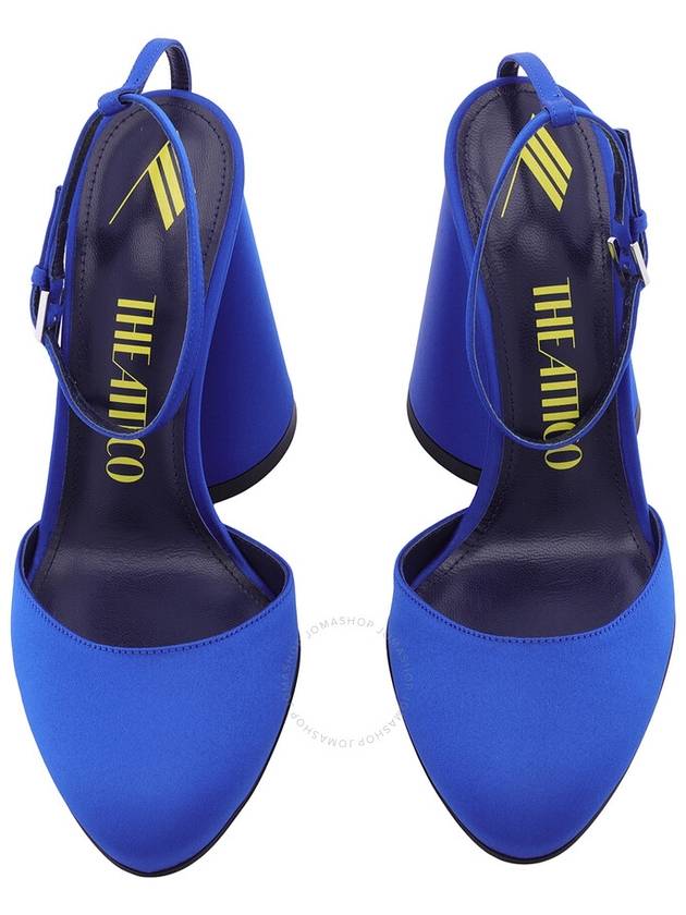 The Attico Ladies Cobalt Blue Luz Slingback Pumps Brand Size 37 US Size 7 - THE ATTICO - BALAAN 3