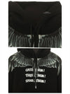 Catch Them Wing Printed Hoodie Black - MARCELO BURLON - BALAAN 7