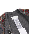 Distressed Argyle Cardigan Grey - MAISON MARGIELA - BALAAN 11