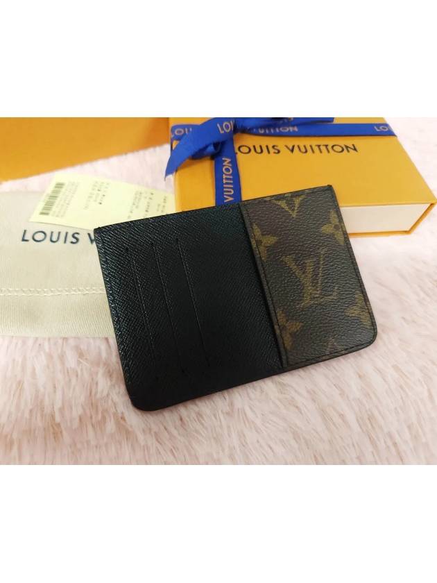 Neo Porte Monogram Card Wallet Black Brown - LOUIS VUITTON - BALAAN 3