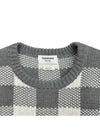 Gingham check knit MKA392A 055 - THOM BROWNE - BALAAN 5