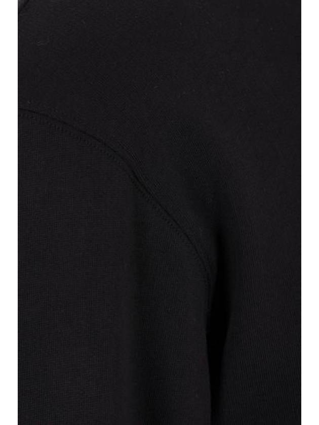 Small Logo Patch Hoodie Black - ACNE STUDIOS - BALAAN 4