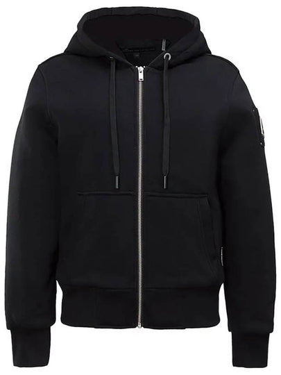 Classic Bunny 2 Zip Up Hoodie Black Lining Black - MOOSE KNUCKLES - BALAAN 2