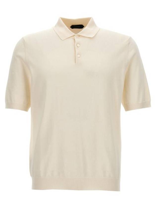 Polo T-Shirt 813184ZY318Z3372 White - ZANONE - BALAAN 1