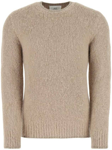 Brushed Knit Beige - AMI - BALAAN 1