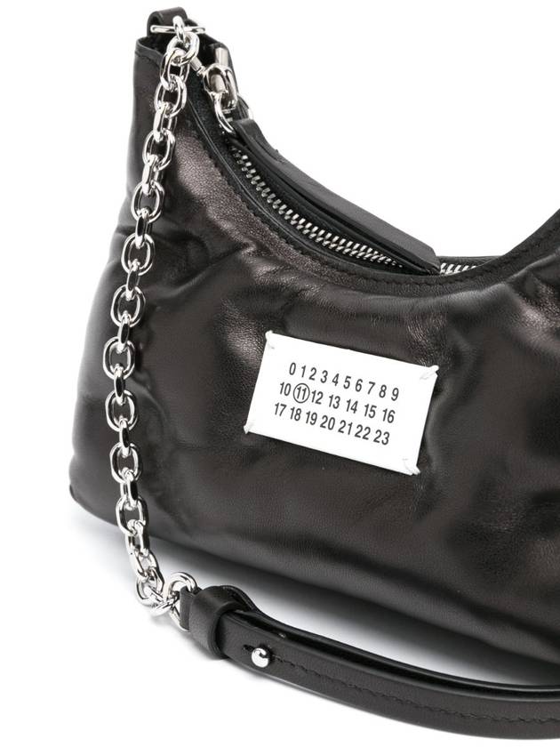 Micro Glam Slam Shoulder Bag Black - MAISON MARGIELA - BALAAN 3