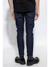 Dark Rinse Wash Skater Denim Jeans Blue - DSQUARED2 - BALAAN 4