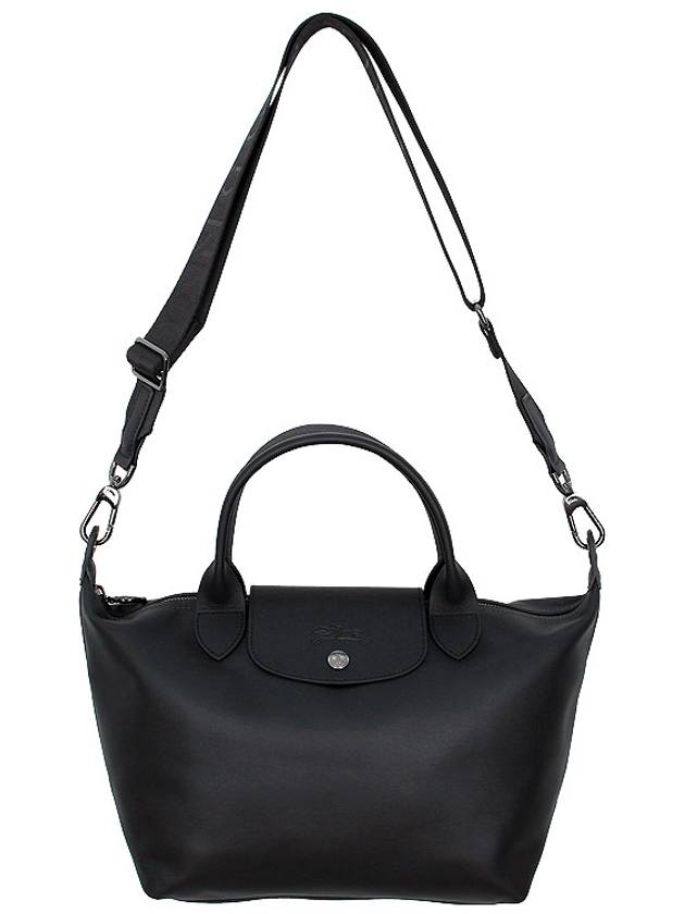 Le Pliage Xtra Leather Tote Bag Black - LONGCHAMP - BALAAN 4