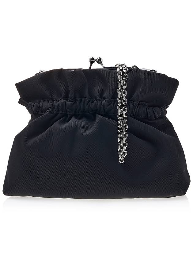 Eva Chain Small Clutch Bag Black - VIVIENNE WESTWOOD - BALAAN 4