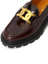 Women's Kate Metal Chain Leather Loafer Brown - TOD'S - BALAAN 8