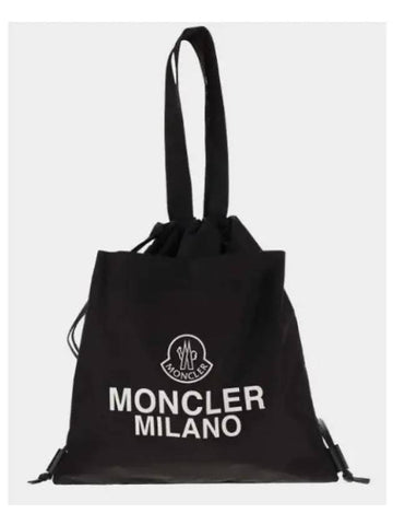 24 5A00007 M4022 999 AQ Drawstring Tote Bag - MONCLER - BALAAN 1