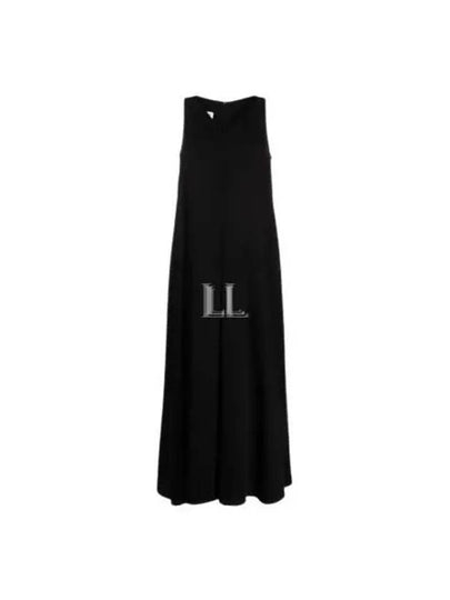 Wide Sleeveless Long Dress Black - MAISON MARGIELA - BALAAN 2