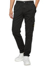 Compass Badge Cargo Straight Pants Black - STONE ISLAND - BALAAN 5