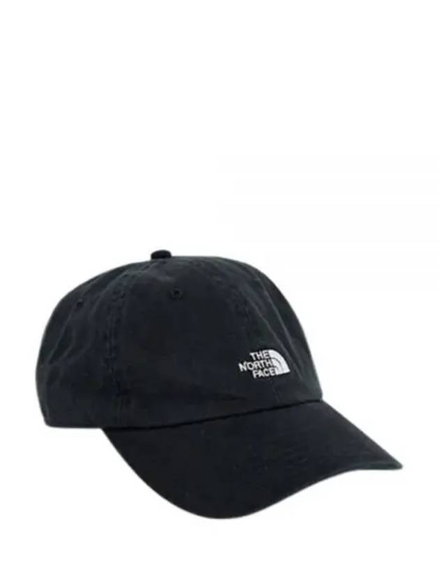 Washed Norm Cotton Ball Cap Black - THE NORTH FACE - BALAAN 2