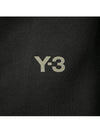 Logo Graphic Print Zip Up Hoodie Black - Y-3 - BALAAN 6