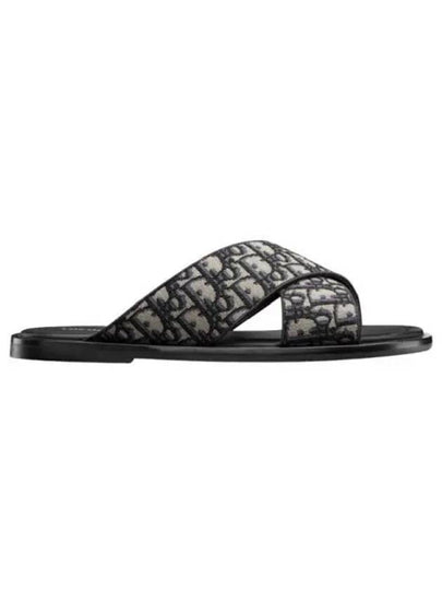 Alias ​​Slippers Black Beige - DIOR - BALAAN 2