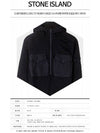 Ghost Wappen Two Pocket Hooded Jacket Navy - STONE ISLAND - BALAAN 3