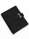 Bearn Compact Half Wallet Black - HERMES - BALAAN 3