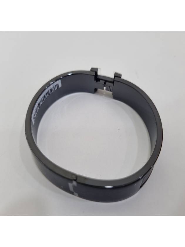 Clic HH So Bracelet Black - HERMES - BALAAN 3