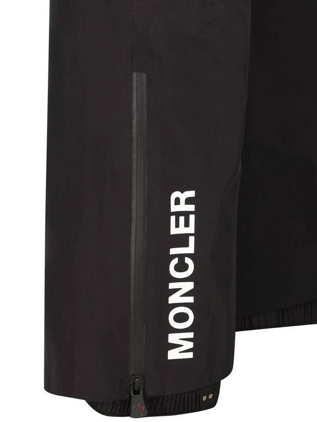 Grenoble Padded Gore Tex Ski Straight Pants Black - MONCLER - BALAAN 4