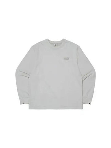 KODAK Apparel Peach Brushed Regular Fit Long Sleeve T Shirt GRAY - KODO - BALAAN 1