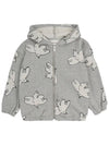 Freedom Bird Hooded Zip Up Jacket Grey - BOBO CHOSES - BALAAN 3