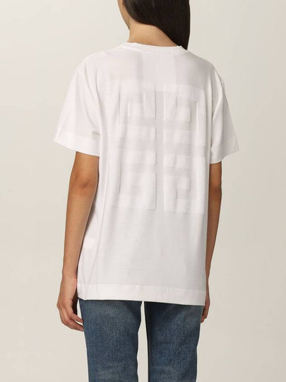 T-shirt Givenchy in cotone con big logo - GIVENCHY - BALAAN 2