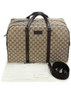 GG Supreme Canvas Boston Tote Bag Beige Ebony - GUCCI - BALAAN 7