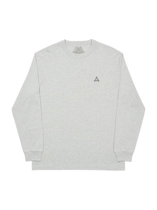 Sofa long sleeve tshirt gray SOFAR LS tee - PALACE - BALAAN 2