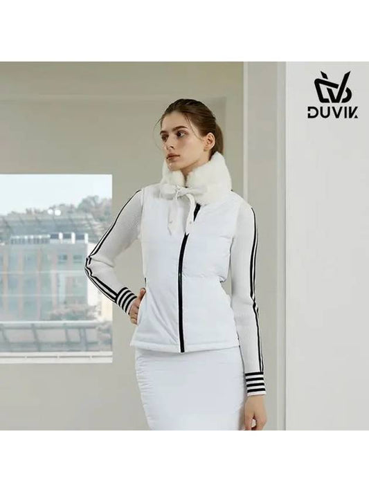 Crew Neck Goose Down Padding Vest DC4WVT001PK - DUVIK - BALAAN 2