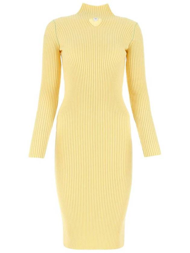 Women's wool blend midi dress - BOTTEGA VENETA - BALAAN 2