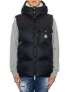 Oust Down Vest Black - MONCLER - BALAAN 3