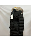 Khloe Long Down Jacket Black - MONCLER - BALAAN 2