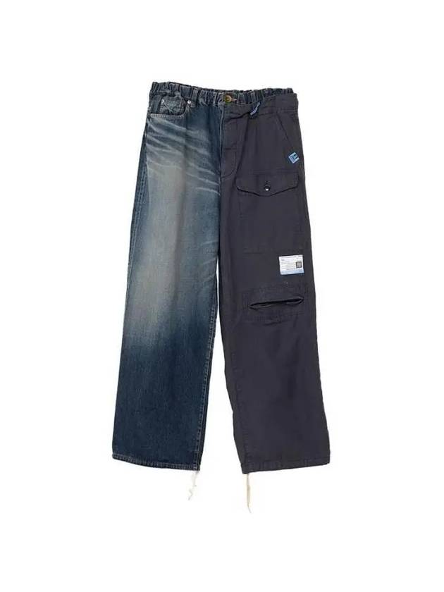 Maison Cargo Combine Denim Pants A11PT025 INDIGO - MIHARA YASUHIRO - BALAAN 1