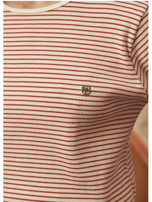 Mirs Striped Tee Red - MICANE - BALAAN 6