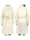 Rouget Single Coat White Ivory - MONCLER - BALAAN 3