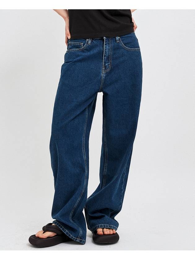 Wide Denim Jean Pants Blue - C WEAR BY THE GENIUS - BALAAN 2