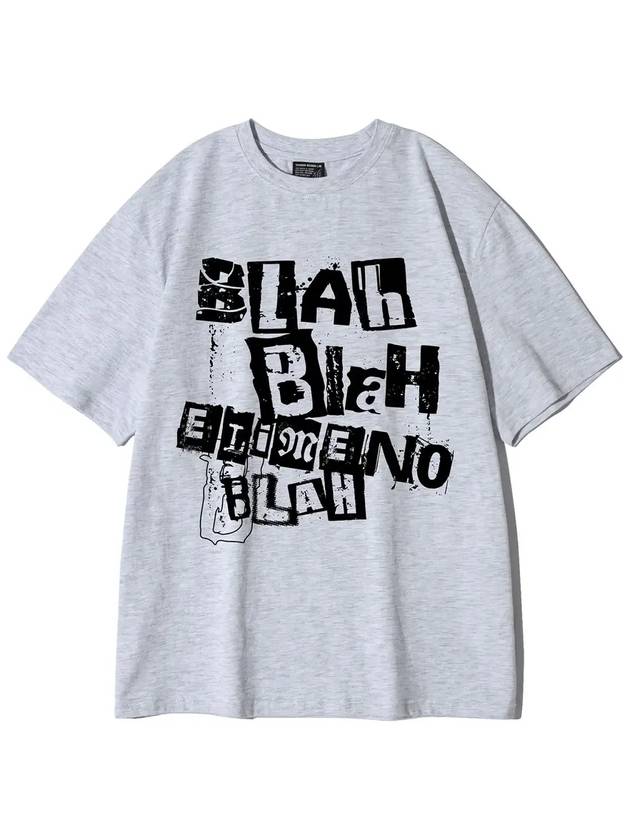 EL Ransom short sleeve t-shirt melange - ELIMENO - BALAAN 1