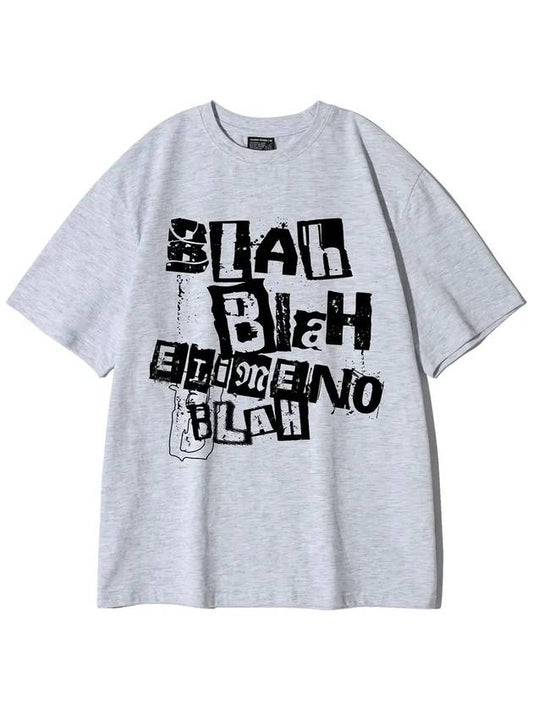 EL Ransom short sleeve t-shirt melange - ELIMENO - BALAAN 1