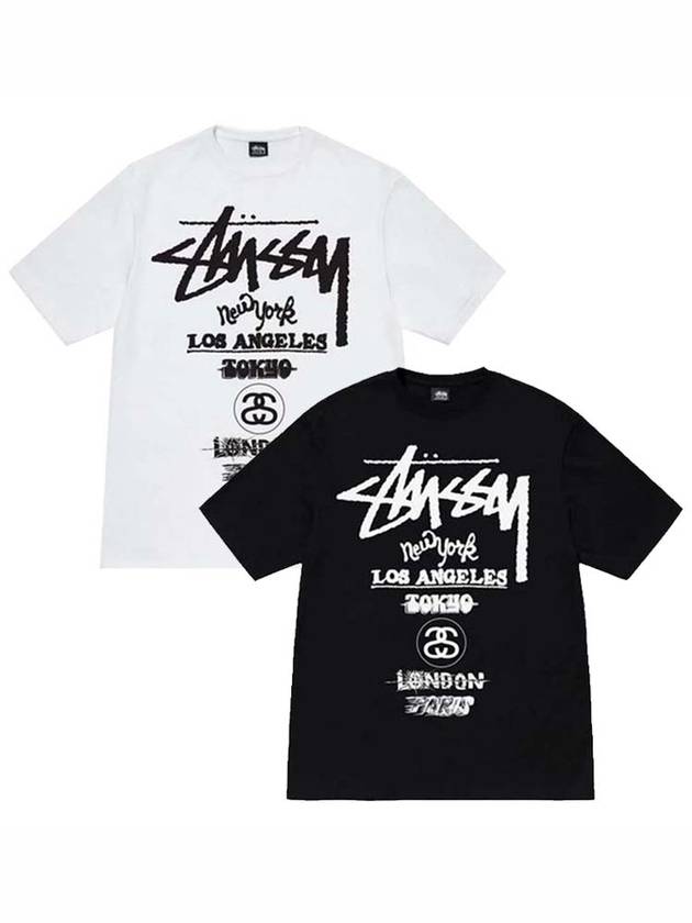 tour t shirt white women - STUSSY - BALAAN 3