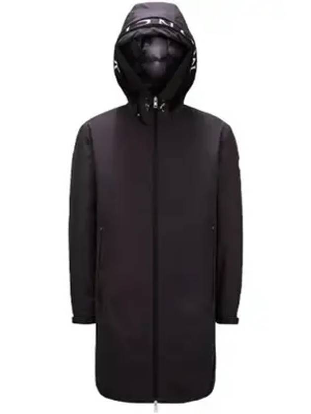 Nible long down jacket black - MONCLER - BALAAN 1